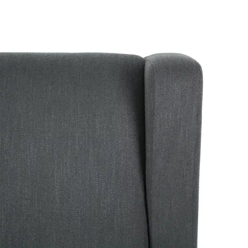 Poltrona reclinabile girevole in tessuto grigio/bianco – Posto singolo, stile a pozzetto