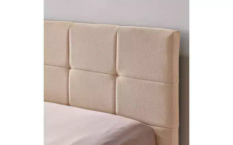 Beige / Nero / Marrone / Blu Scuro / Grigio / Rosa | Divano Letto in Velluto Imbottito Stile Mid-Century | Una Piazza e Mezza