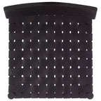 Sedia da pranzo senza braccioli Nera/Nera, rivestimento in pelle, Posti a sedere 1