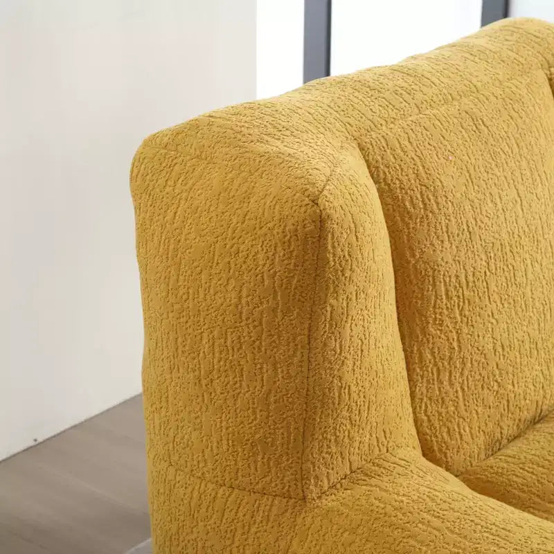 Poltrona a sacco rotonda grigia con memory foam – Pelliccia sintetica, Posto singolo