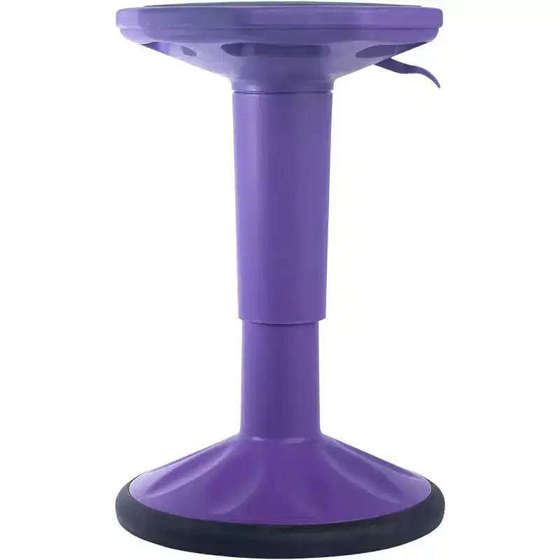 Sgabello oscillante regolabile – Nero/Blu/Grigio/Viola/Rosso | Senza schienale | Per 1 persona